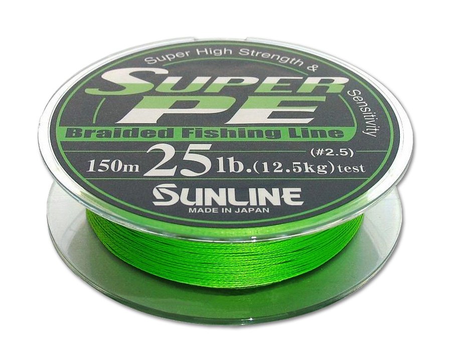 Шнур Sunline SUPER PE DARK GREEN 150m #2.5 25lb 12.5kg