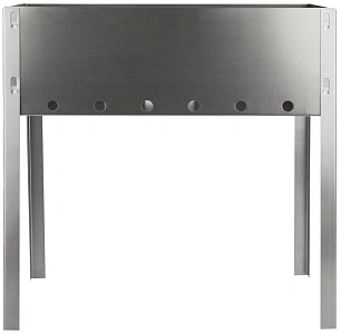 Мангал ''Походный'' 350х250х350х0,4 в пленке без шамп.