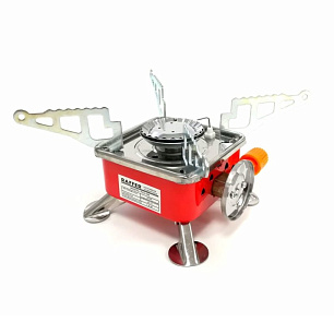Плита газовая Raffer PGS-006  (нерж., под баллон, портативн.)