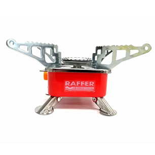 Плита газовая Raffer PGS-006  (нерж., под баллон, портативн.)