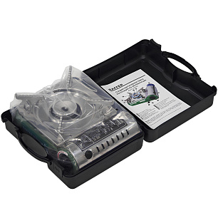 Плита газовая мини Raffer PGS-005 (алюм.горелка, под баллон, портативн.)